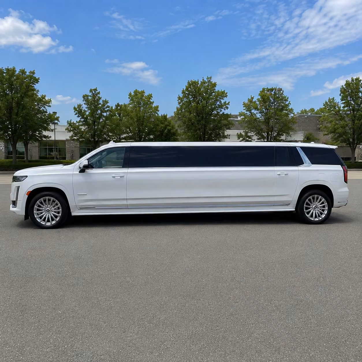 escalade limo exterior