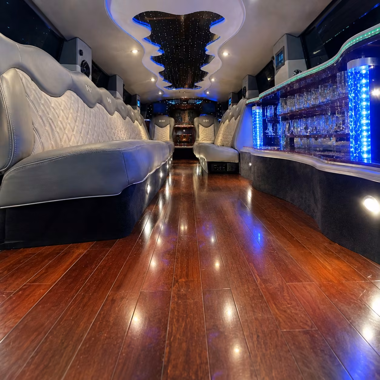 metairie limo interior