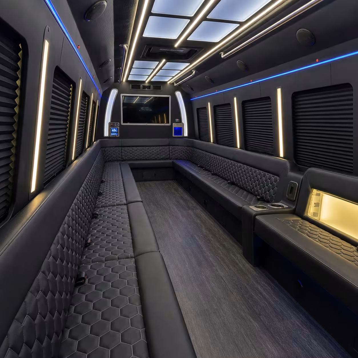 metairie party bus interior